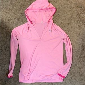 Pink Under Armour Hoodie